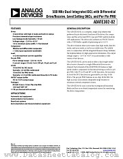 ADATE302-02 datasheet pdf Analog Devices