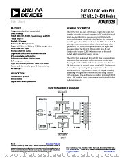 ADAU1328 datasheet pdf Analog Devices
