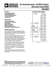 ADCLK950 datasheet pdf Analog Devices