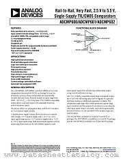 ADCMP600 datasheet pdf Analog Devices