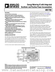 ADE7768 datasheet pdf Analog Devices