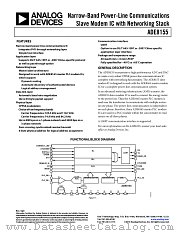 ADE8155 datasheet pdf Analog Devices