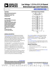 ADG3308-1 datasheet pdf Analog Devices
