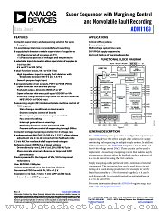ADM1169 datasheet pdf Analog Devices