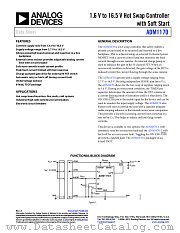 ADM1170 datasheet pdf Analog Devices