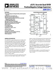 ADM12914 datasheet pdf Analog Devices