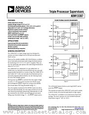 ADM13307 datasheet pdf Analog Devices