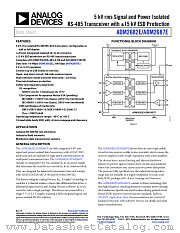 ADM2682E datasheet pdf Analog Devices