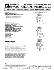 ADM3075E datasheet pdf Analog Devices