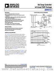 ADM4210 datasheet pdf Analog Devices