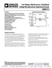 ADM6710 datasheet pdf Analog Devices