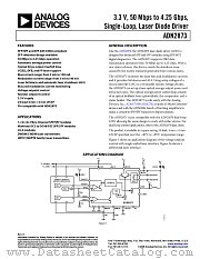 ADN2873 datasheet pdf Analog Devices