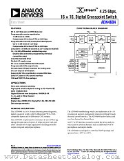 ADN4604 datasheet pdf Analog Devices