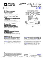 ADN4605 datasheet pdf Analog Devices