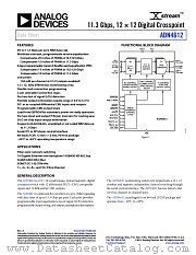 ADN4612 datasheet pdf Analog Devices