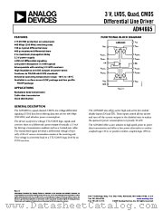 ADN4665 datasheet pdf Analog Devices