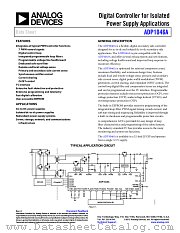 ADP1046A datasheet pdf Analog Devices
