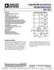ADP1190A datasheet pdf Analog Devices