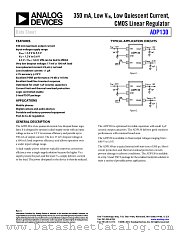 ADP130 datasheet pdf Analog Devices
