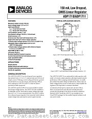 ADP1711 datasheet pdf Analog Devices