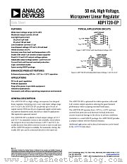 ADP1720-EP datasheet pdf Analog Devices