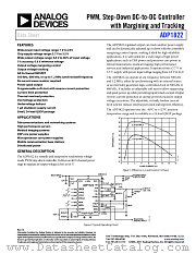 ADP1822 datasheet pdf Analog Devices