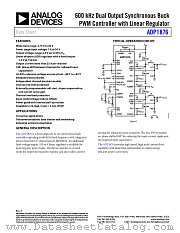 ADP1876 datasheet pdf Analog Devices