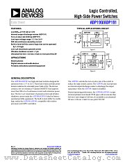 ADP191 datasheet pdf Analog Devices