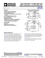 ADP198 datasheet pdf Analog Devices