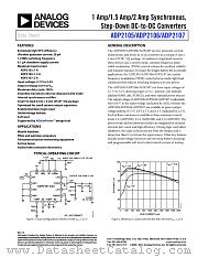 ADP2105 datasheet pdf Analog Devices