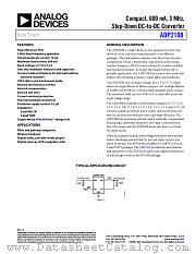 ADP2108 datasheet pdf Analog Devices