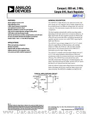 ADP2147 datasheet pdf Analog Devices