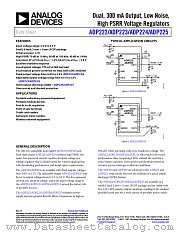 ADP223 datasheet pdf Analog Devices