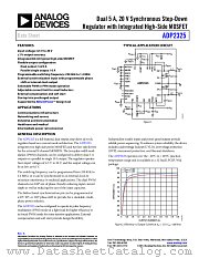 ADP2325 datasheet pdf Analog Devices