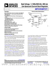 ADP2371 datasheet pdf Analog Devices