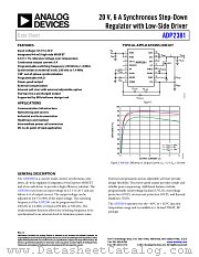 ADP2381 datasheet pdf Analog Devices