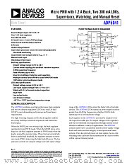 ADP5041 datasheet pdf Analog Devices