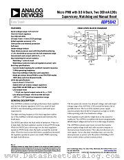 ADP5042 datasheet pdf Analog Devices