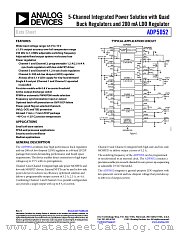 ADP5052 datasheet pdf Analog Devices