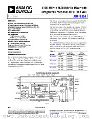 ADRF6604 datasheet pdf Analog Devices