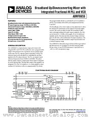 ADRF6655 datasheet pdf Analog Devices