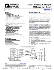 ADT7320 datasheet pdf Analog Devices