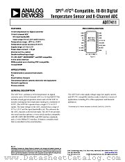 ADT7411 datasheet pdf Analog Devices