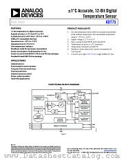 ADT75 datasheet pdf Analog Devices