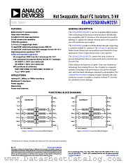ADUM2251 datasheet pdf Analog Devices