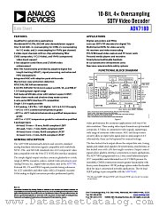 ADV7180 datasheet pdf Analog Devices