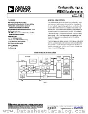 ADXL180 datasheet pdf Analog Devices