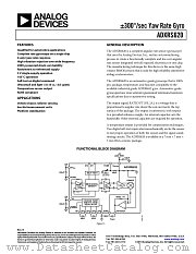 ADXRS620 datasheet pdf Analog Devices