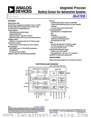 ADUC7039 datasheet pdf Analog Devices