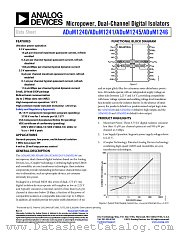 ADUM1240 datasheet pdf Analog Devices